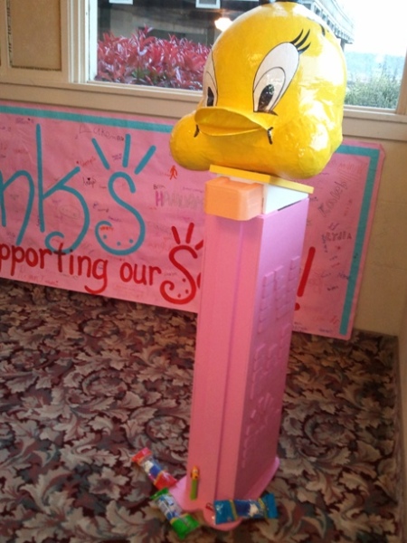 Giant Tweety Pez Dispenser