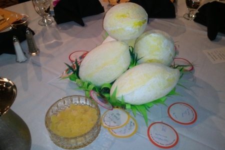 Giant Lemondrops Centerpiece