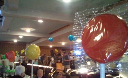 Giant Lollipop Lane Decorations