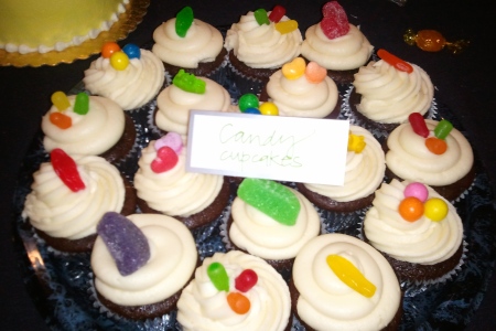 Candy cupcakes